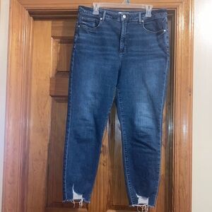 Loft ankle jeans